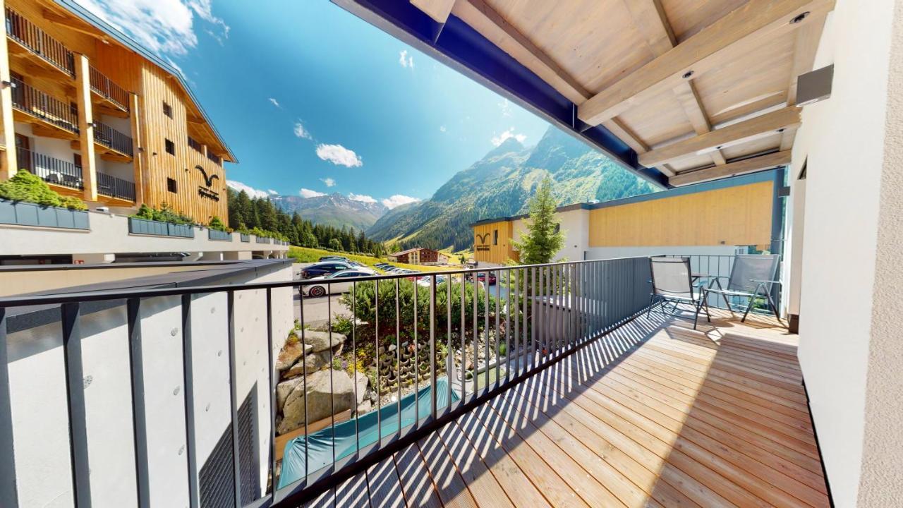 Pitzplus Appartements Sankt Leonhard im Pitztal Bagian luar foto