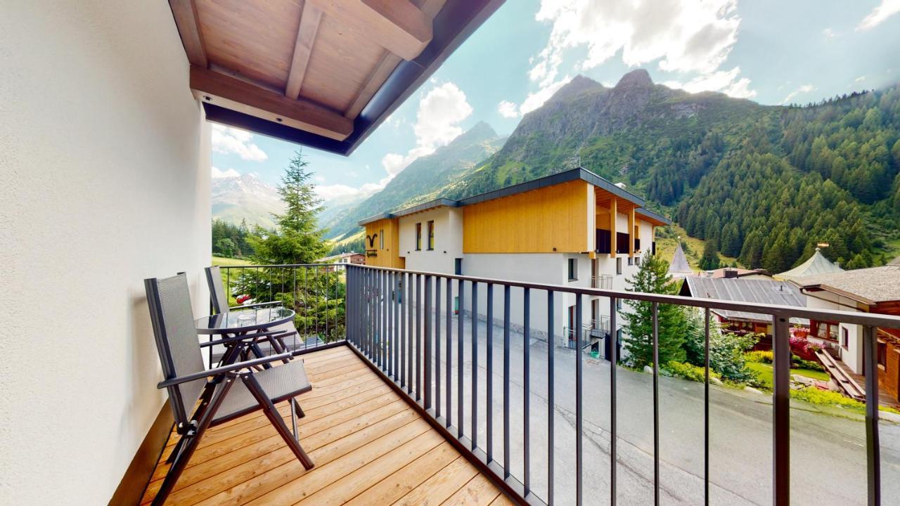 Pitzplus Appartements Sankt Leonhard im Pitztal Bagian luar foto