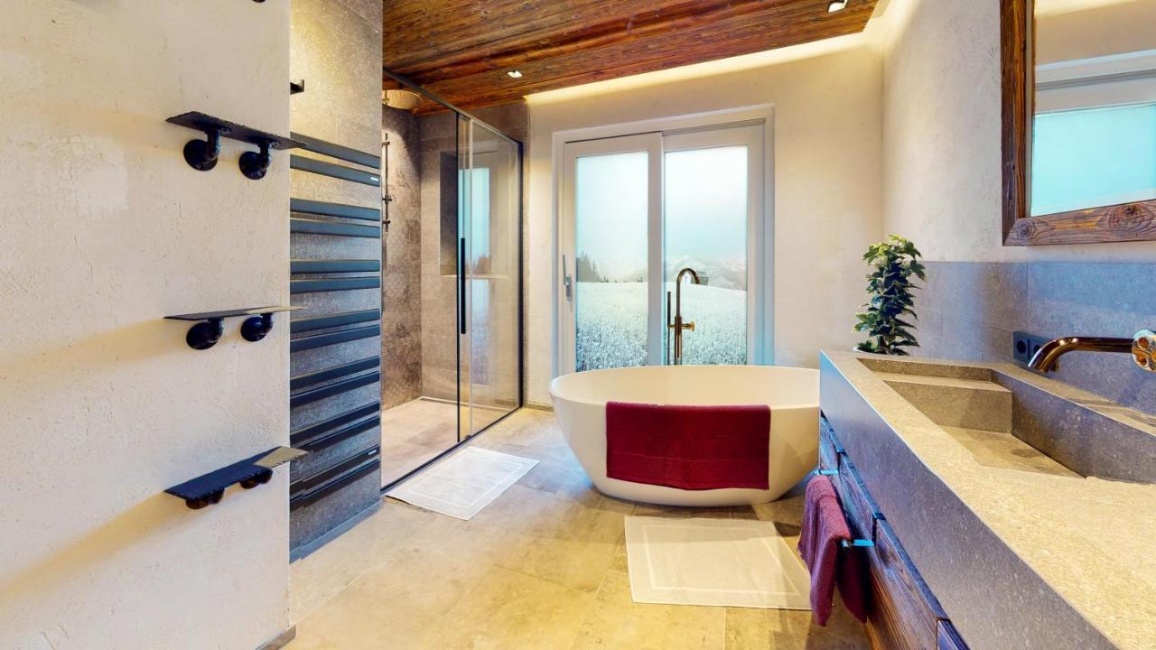 Pitzplus Appartements Sankt Leonhard im Pitztal Bagian luar foto