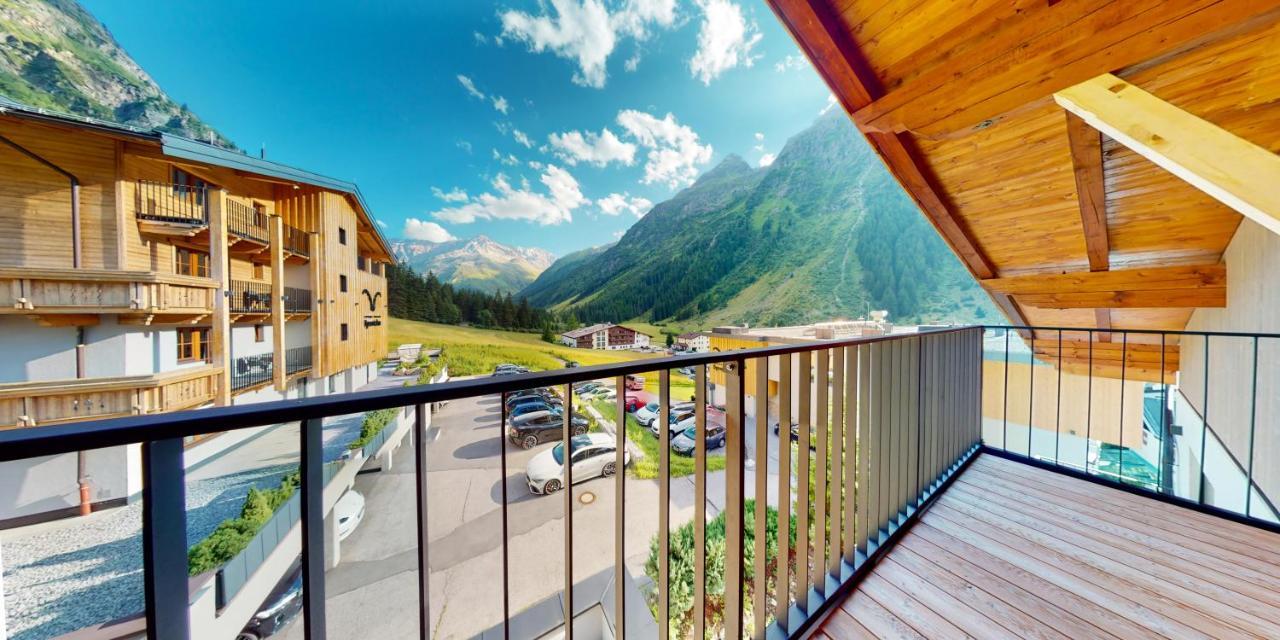 Pitzplus Appartements Sankt Leonhard im Pitztal Bagian luar foto
