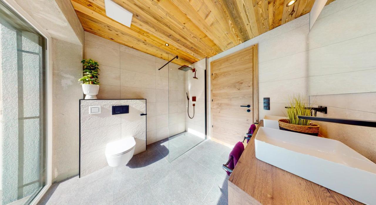 Pitzplus Appartements Sankt Leonhard im Pitztal Bagian luar foto