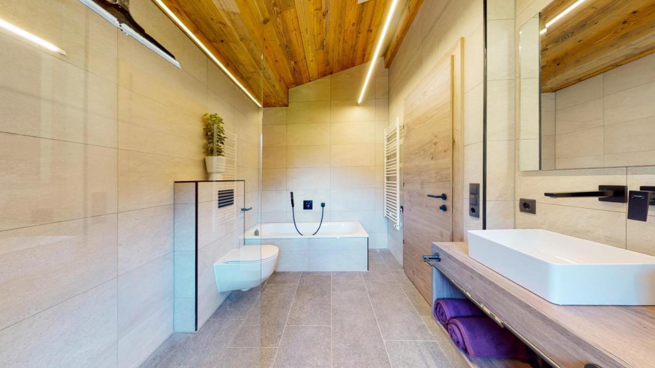 Pitzplus Appartements Sankt Leonhard im Pitztal Bagian luar foto